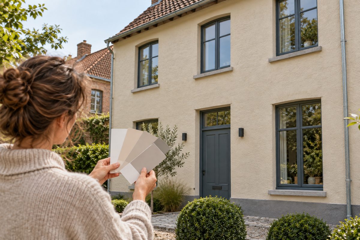 Choisir la couleur de son crépi de façade : guide et conseils en Belgique