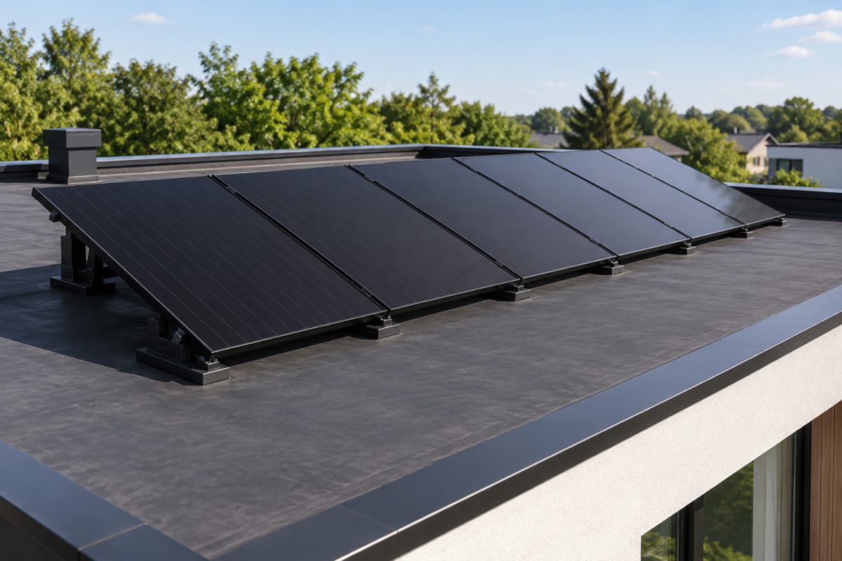 Panneaux solaires sur toit plat en Belgique : prix, installation et rentabilité en 2026